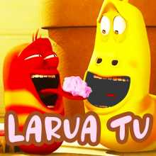 LARVA TV Мультфильмы логотип детского телеканала